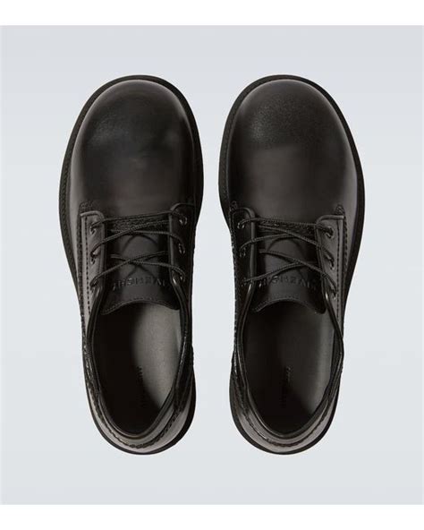 GIVENCHY Storm Leather Derby Shoes for Men 